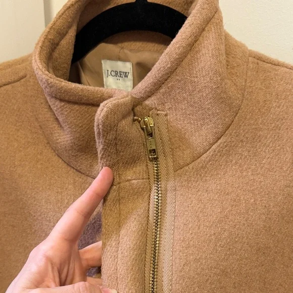 J. Crew Tailored Coat in Light Camel - Picture 3 of 5